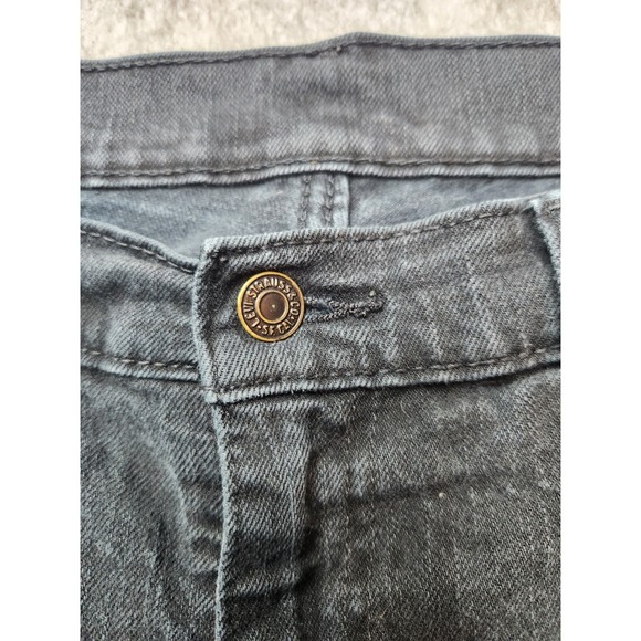 Levi's 511 Jeans Mens 36x29 Black Denim Slim Fit Stretch Charcoal Wash Red Tab - Picture 3 of 16